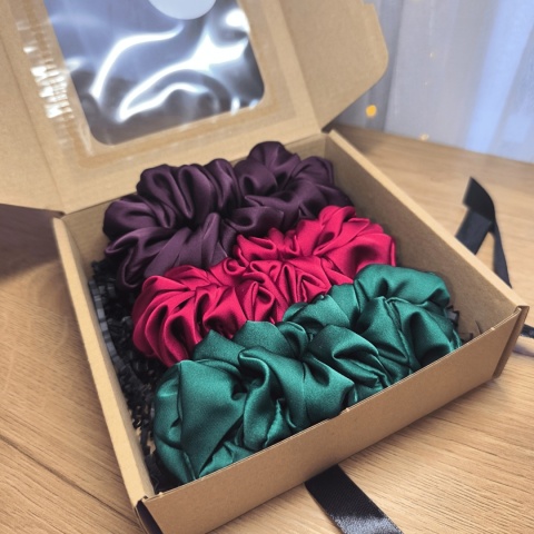 Colorfull zestaw prezentowy 3 scrunchies