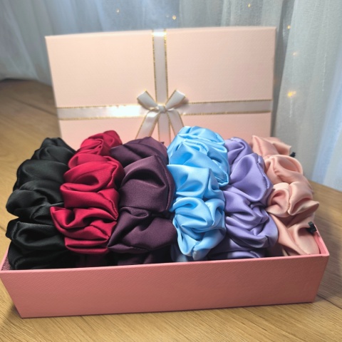 Gotowa na Wszystko - maxi zestaw maxi scrunchies