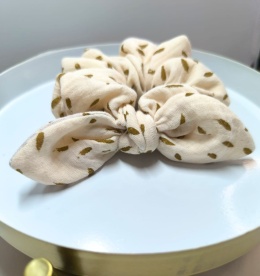 Owies scrunchies z uszkami